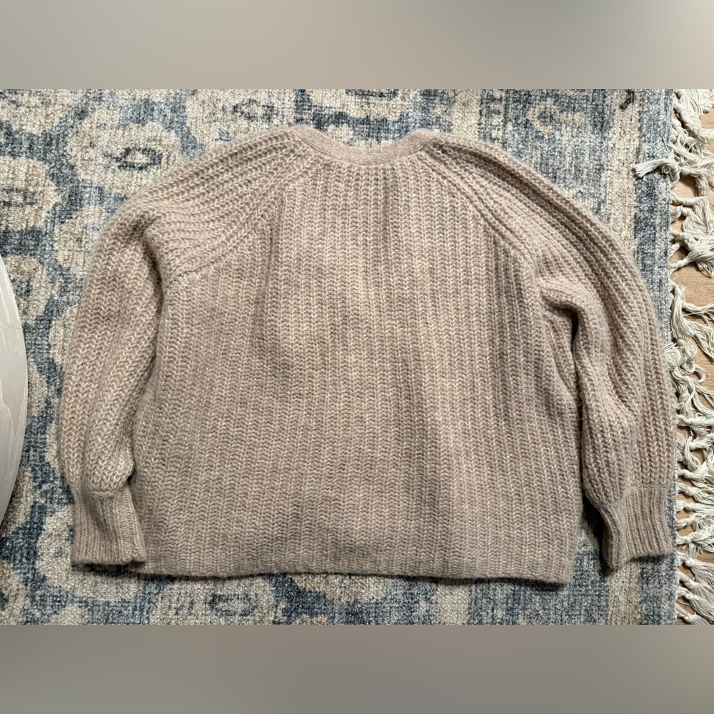 Sézane Basile Cardigan in Light Beige XL Pristine Condition - Picture 3 of 7